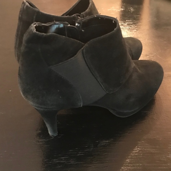 Black Suede Heels - Picture 2 of 7